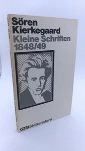 Kierkegaard Kleine Schriften 1848/49 Gesammelte WerkeTeil: Abt. 21/23. - Bild 1 von 4