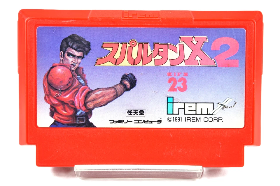 Spartan X2 Famicom FC Japan Import Irem 1991 Action Game Cartridge Rare - Image 1 of 4