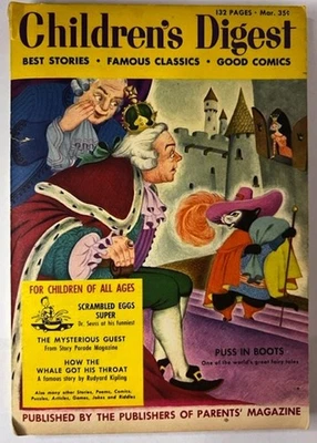 Children's Digest Magazine March 1955 Vintage from Parent's Magazine - Image 1 of 3