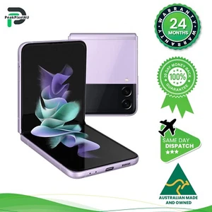 Samsung Galaxy Z Flip 3 5G 256GB/Purple Unlocked AU Stock Excellent Condition - Picture 1 of 2