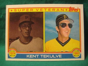 1983 Topps #18-Super Veteran Kent Tekulve-Pittsburgh Pirates - Picture 1 of 2