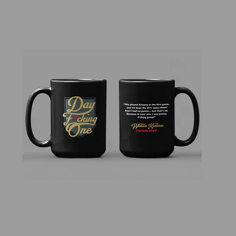 "DAY F*CKING ONE" KARLSSON PARADE MVP VEGAS GOLDEN KNIGHTS BLACK COFFEE Cover