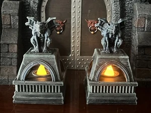 Statue LED Gargoyle Stampa 3D PLA (Giochi Drago Grasso) D&D - Foto 1 di 9