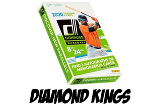 2020 Panini Donruss Baseball Card DIAMOND KINGS Insert Parallel *Pick A Player* 