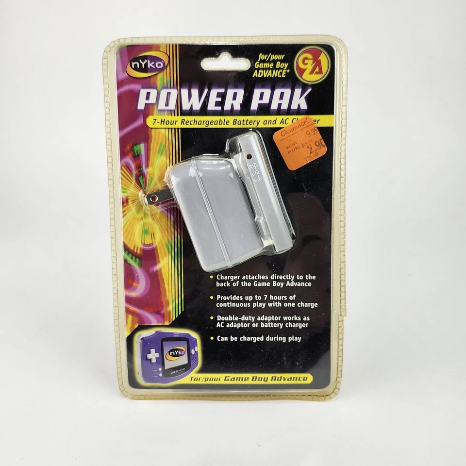 NEW/SEALED - Nyko AC Adapter for Gameboy Advance-Game Boy Color-Game Boy Pocket - Image 1 of 2