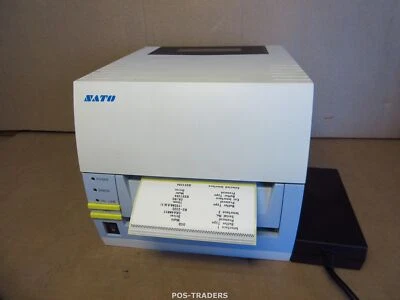 SATO CT412iTT USB Parallel 305dpi Thermal 104mm Label Printer Drucker TESTED OK - Bild 1 von 4