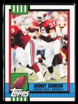 1990 Topps Traded Johnny Johnson #104T    RC - Image 1 of 2