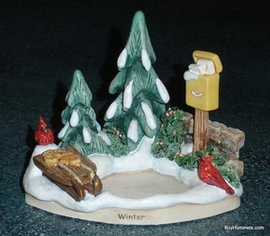 Hummel Goebel Four Seasons "WINTER MAGIC" 1114-D Hummelscape For All Bundled Up! - Picture 1 of 7