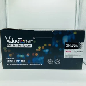 ValueToner Ersatztoner für CE505A/CF280A - 2er-Pack schwarz - Bild 1 von 3