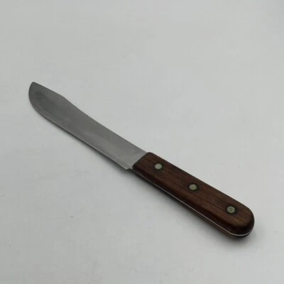 Cuchillo de carnicero de colección 7" pulgadas hoja talladora cortadora Dasco borde diamante prueba horror Foto 1 de 4