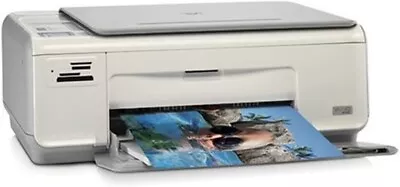 HP PHOTOSMART C4480 USB DESKTOP FAST 30PPM 4800DPI COLOR INKJET A4 PHOTO PRINTER - Image 1 of 4