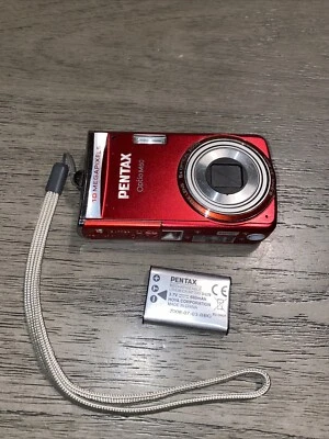 Pentax Optio M60 10MP Digital Camera 5X Optical Untested Sold As Is - Image 1 of 4