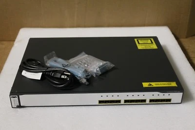 Cisco Catalyst 3750 WS-C3750G-12S-SD 12-Port Ethernet Managed Switch w/ DC Power - Image 1 of 4