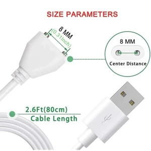 Heißes magnetisches USB DC Ladekabel Ersatz Ladekabel Größe (8 mm/0,31 Zoll) - Bild 1 von 10