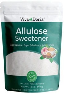 Viva Doria Allulose Sweetener, 12 Oz (340G) | Zero Calorie Sugar Substitute | Gr - Picture 1 of 12