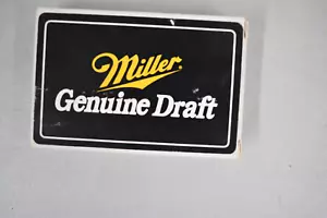 Miller Genuine Draft Playing Cards - Picture 1 of 1