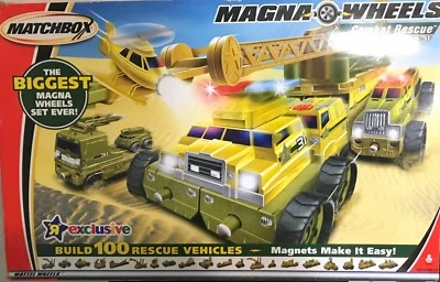 Matchbox Toys R Us Exclusive Magna Wheels Combat Rescue (SEE DESCRIPTION) - Image 1 of 4