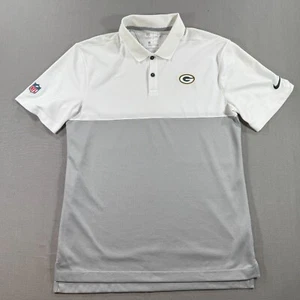 Nike Green Bay Packers Poloshirt Herren Medium weiß On Field Dri Fit ON FIELD - Bild 1 von 10