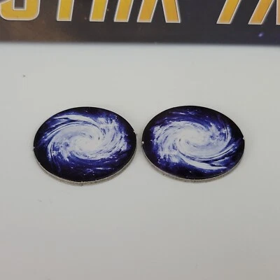  2 piezas de repuesto para juego de mesa Hasbro 2016 Star Trek Risk agujero de gusano Foto 1 de 4