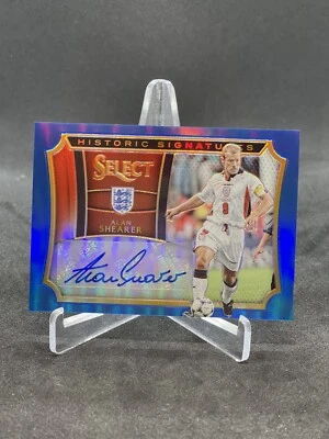 2015-16 Panini Select Soccer Alan Shearer Historic Signatures Auto /99 England - Image 1 of 2