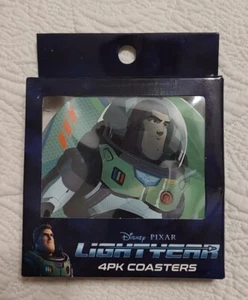 Buzz Lightyear Coasters Disney/Pixar 4 pack  (Combined Shipping Available) - Picture 1 of 3