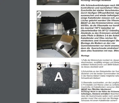 Protector de filtro de placa de deslizamiento del motor para BMW F650GS 2008-12 F700GS 2013-18 F800GS 2017 Foto 1 de 4