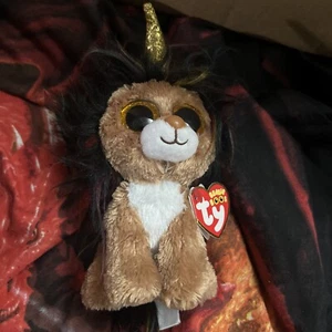 Ty Beanie Boo Ramsey Löwe Plüsch 15 cm Kuscheltier Neu - Bild 1 von 4