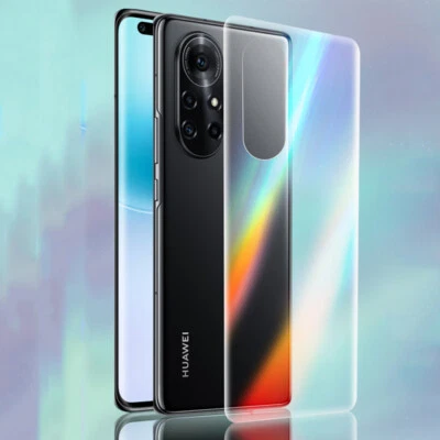 Back Cover For Huawei OPPO ViVO Xiaomi OnePlus Clear Soft Screen Protector Film - Image 1 of 4