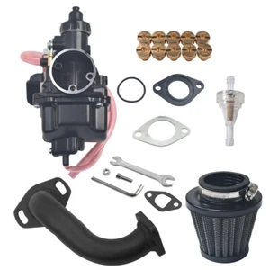 VM22 Inverted Manifold Carburetor Kit For Predator 212 Ghost 224cc KT196 Go kart - Picture 1 of 11
