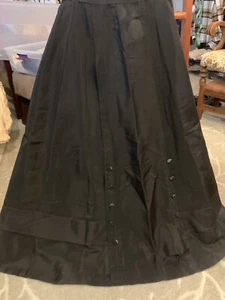 1900s Antique Walking Skirt, and Over Skirt (2 Pieces) - Picture 1 of 20