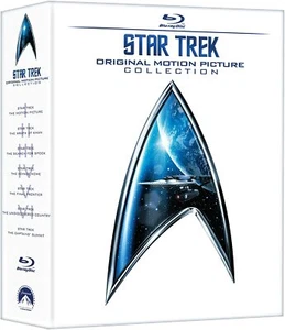 STAR TREK 1-6 ORIGINAL MOTION PICTURE COLLECTION BLU RAY BOXSET NEW & SEALED - Picture 1 of 2