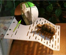 Turtle Pier Dock Basking Platform Shelf Ramp Steps Landing Fish Tank Decor S/M/L