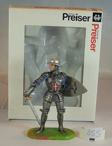 Preiser / Elastolin 1/25 Nº 52002 Caballero con Espada EMBALAJE ORIGINAL #355 - Imagen 1 de 1