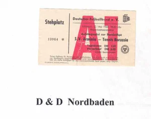 Ticket / Eintrittskarte   67/68    Aufstieg   Arminia Hannover - TEBE Berlin - Bild 1 von 1