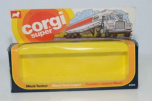 CORGI TOYS 2006 MACK TANKER ESO TRUCK SCATOLA VUOTA ORIGINALE QUASI COME NUOVA - Foto 1 di 6