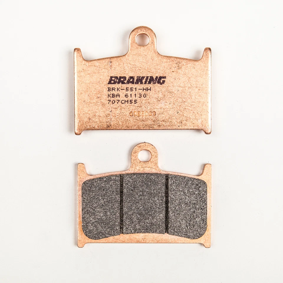 BRAKING 2002 Daytona 955i Centennial Edition Triumph BRAKE PAD SET SINTERED SPOR - Imagem 1 de 1