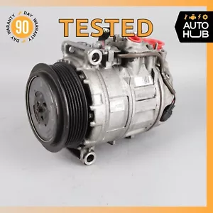 08-10 Mercedes W216 CL63 S63 A/C Air Conditioning Compressor 0022308011 OEM - Picture 1 of 9