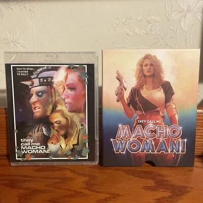 They Call Me Macho Woman! (Blu-ray, 1989) NEW & SEALED W Slipcover/ Ships In Box - Image 1 of 4