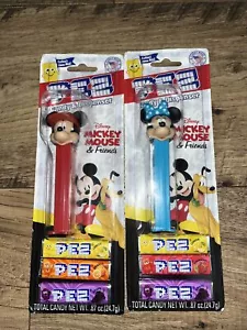 Pez Dispenser Disney Mickey Mouse And Friends Pez Candy + Minnie - Picture 1 of 2