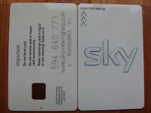 Free sat card per UKTV su Astra 28 est la carta bianca - Foto 1 di 1