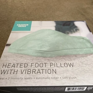 heated foot pillow with vibration, sharper image, heat, 3 intensity levels,  - Picture 1 of 3