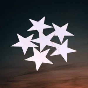 24 Gauge Raw Copper Blank Stars 10/pack - Picture 1 of 2