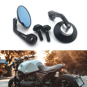 Par CNC Extremo del manillar Espejo lateral 12mm atornillado para BMW R nineT Scrambler Urban - Imagen 1 de 11