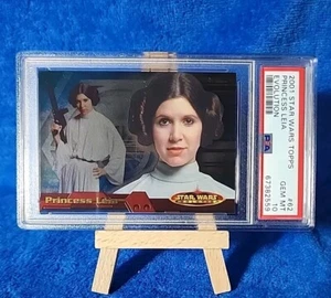 2001 Star Wars Evolution Topps Foil #62 Princess Leia PSA 10 POP 3 Gem Mint  - Picture 1 of 3