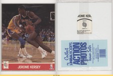 1990-91 NBA Hoops Action Photos Jerome Kersey #91T173C