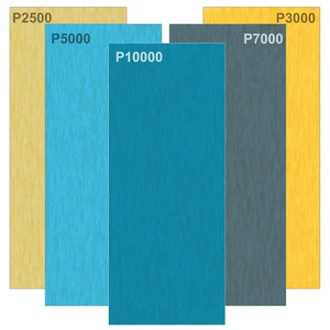 30 Fogli Di Carta Vetrata Grana 2500, 3000, 5000, 7000 E 10000 Fogli Abrasivi pe - Foto 1 di 12