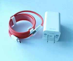 Caricabatterie da cruscotto 5 V 4 A cavo adattatore alimentazione a parete da viaggio tipo C per Oneplus 5 5T 6T 6 - Foto 1 di 12