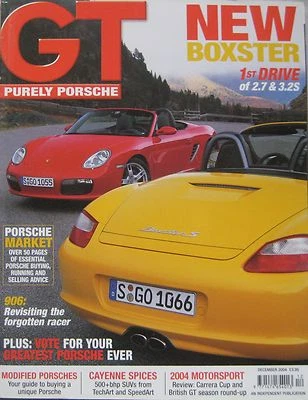 GT Purely Porsche 12/2004 featuring Techart, speedart, Cayenne, Boxster, 906 - Image 1 of 2