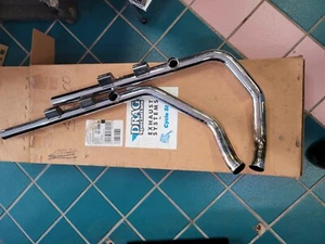 Exhaust Pair Cycle Shack PHD-131 AS Drag Pipe fits Harley Davidson - Picture 1 of 9