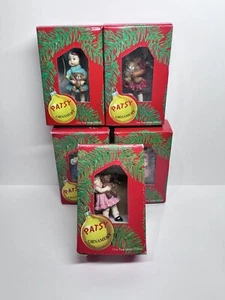 Effanbee Doll Ornament Lot Christmas Ornament Series Patsy Ornament - Picture 1 of 9